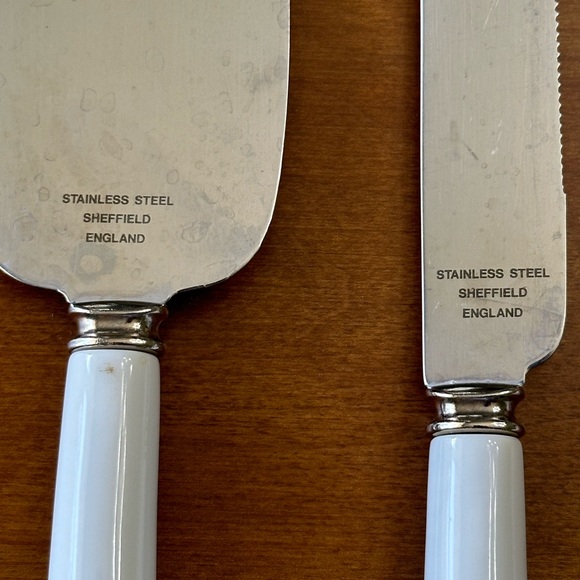 Cake Serving Set - Sheffield England - Picture 4 of 7